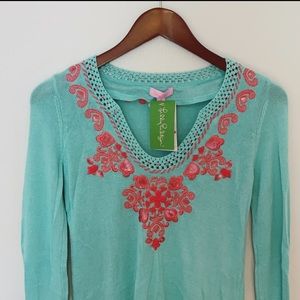 Lilly Pulitzer April Tunic Sweater NWT